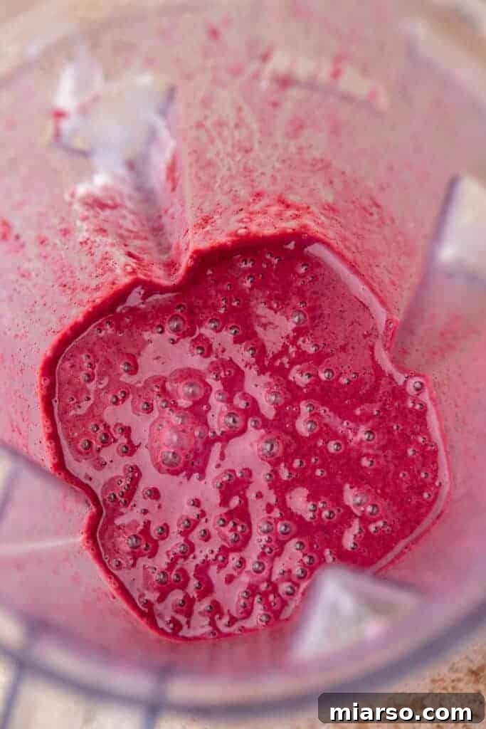 Easy berry smoothie