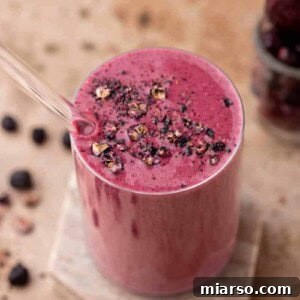 Easy berry smoothie