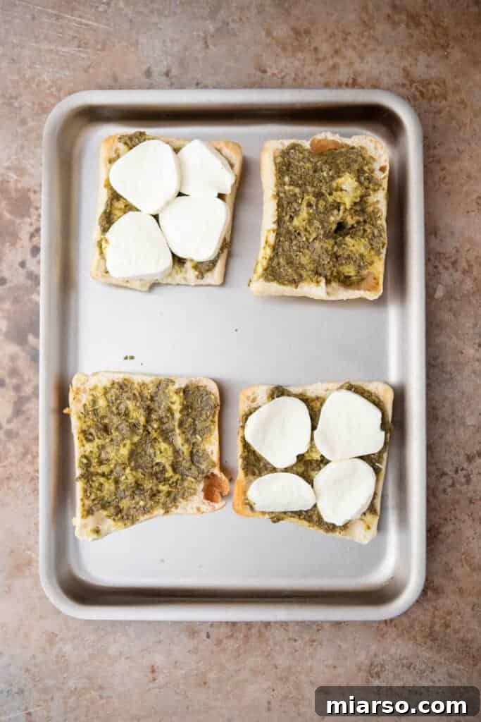 Sandwich mise en place