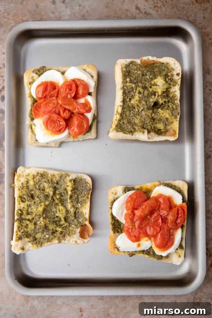 Sandwich mise en place