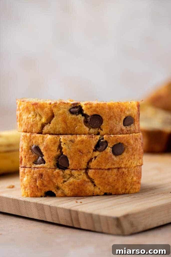 Stack of golden brown banana bread loaves, indicating a successful quick bread recipe
