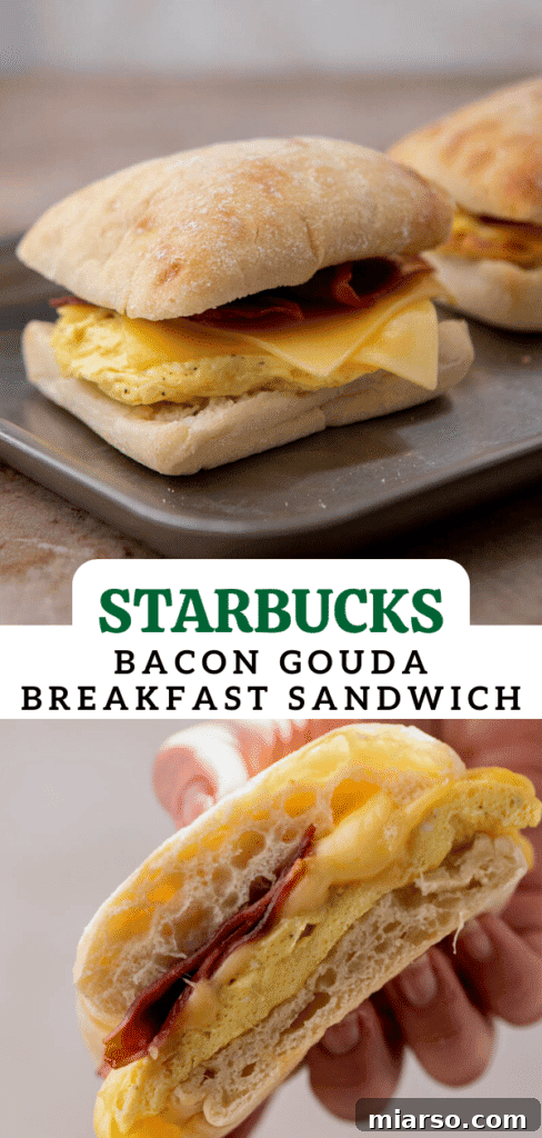 Starbucks Bacon Gouda: The Perfect Morning Indulgence 15 Starbucks bacon gouda sandwich