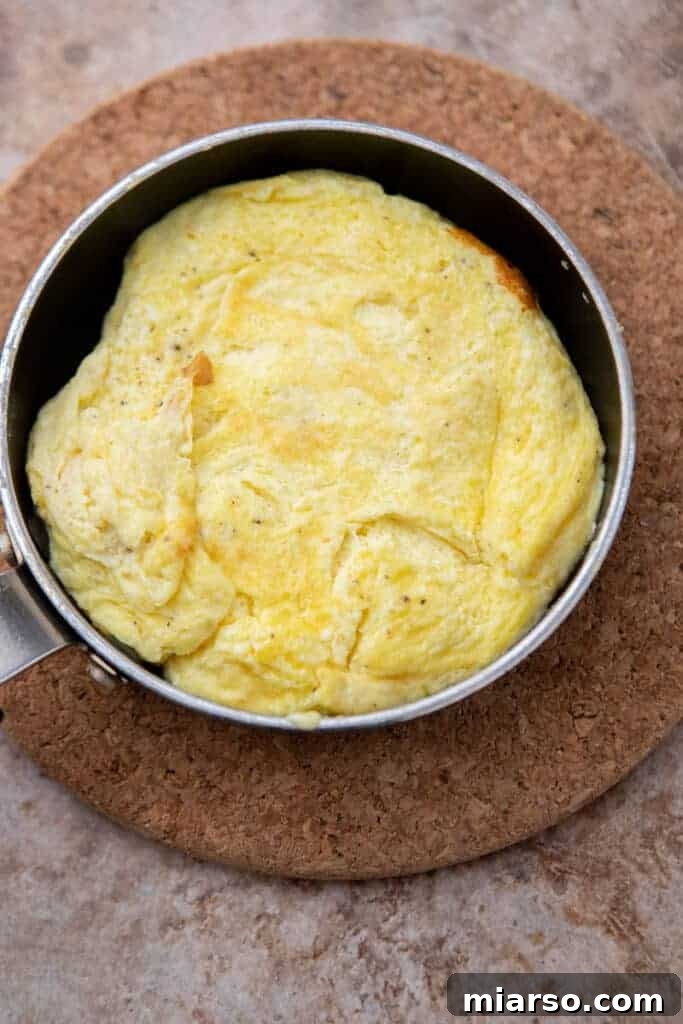 Starbucks Bacon Gouda: The Perfect Morning Indulgence 6 Egg cooked on the stove