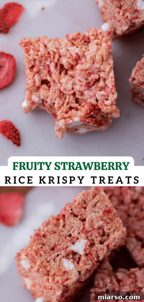 A stack of strawberry rice krispies treats, artfully arranged.