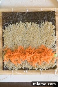 How to make quinoa sushi