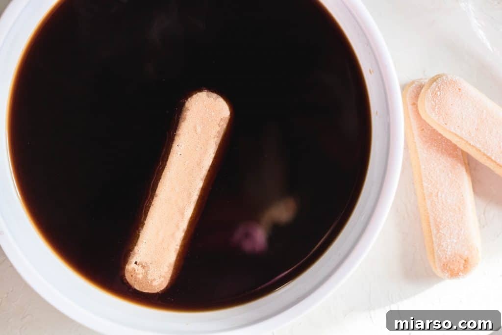 Effortless Tiramisu for the Indulgent 14 Dip lady infers in coffee