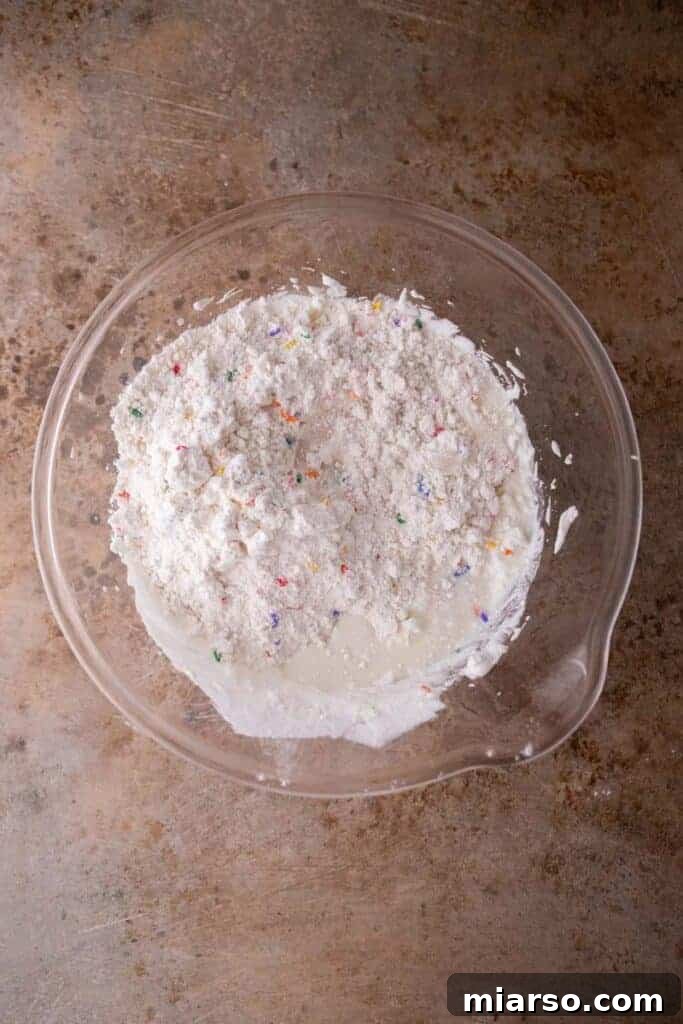 Ingredients in a large bowl