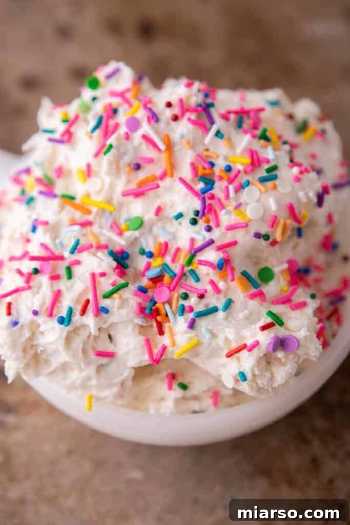 Funfetti dip recipe
