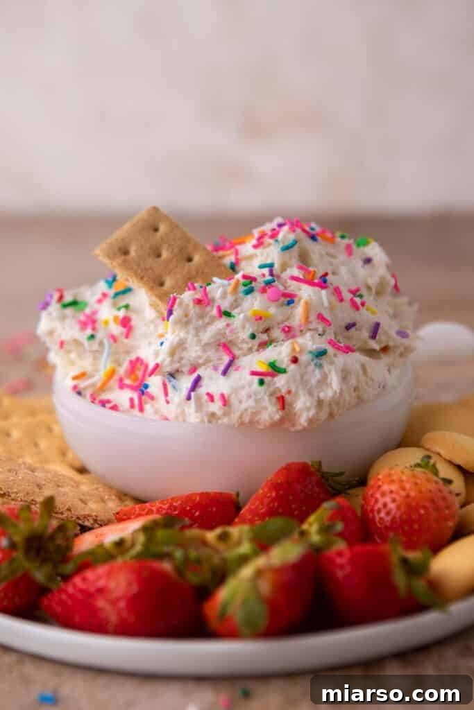 Funfetti dip recipe