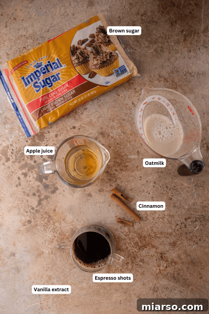 Ingredients on the counter