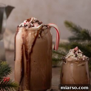 Copycat Starbucks Peppermint Mocha Frappuccino Recipe