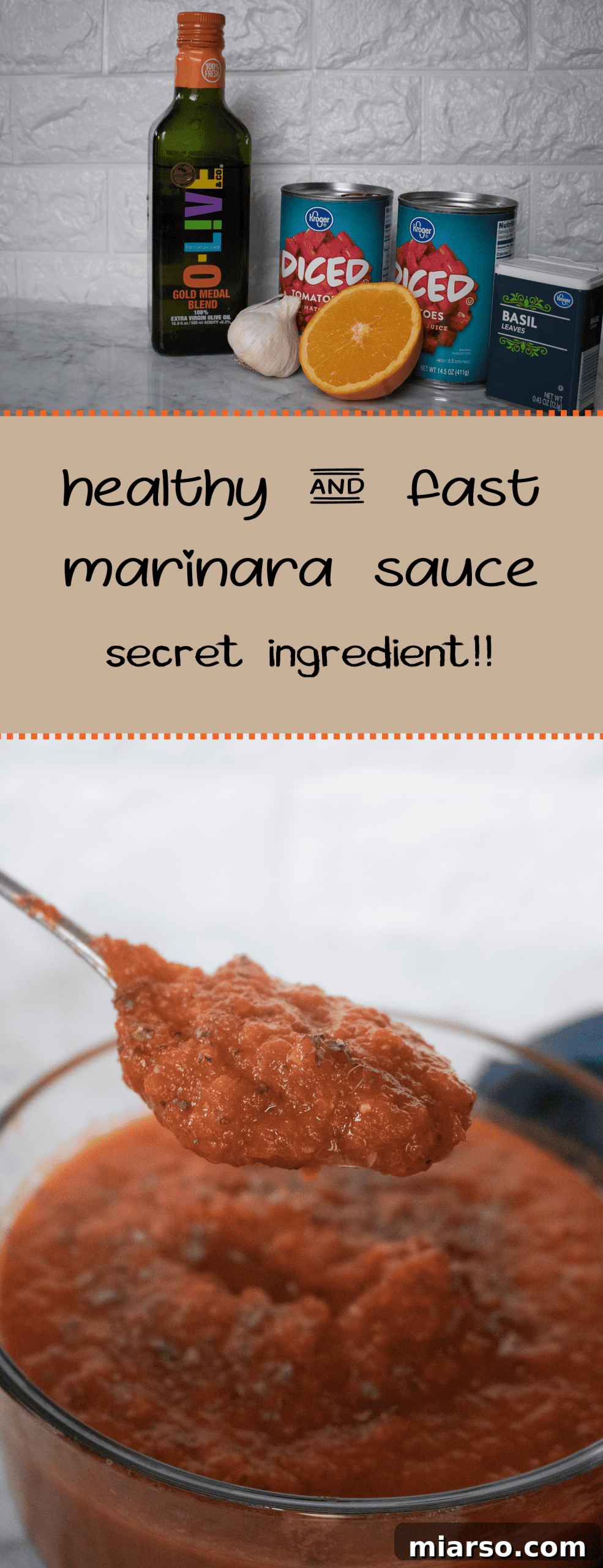Marinara's Effortless Secret for Unbeatable Flavor 9 Pinterest, best marinara sauce easy and quick (with a secret ingredient!!)