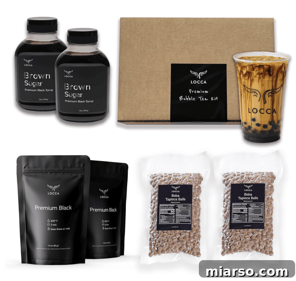 Sip and Savor: Gifts for Tea Lovers 20 Boba kit