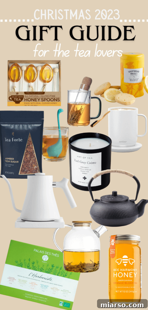Sip and Savor: Gifts for Tea Lovers 24 Tea lovers gift guide