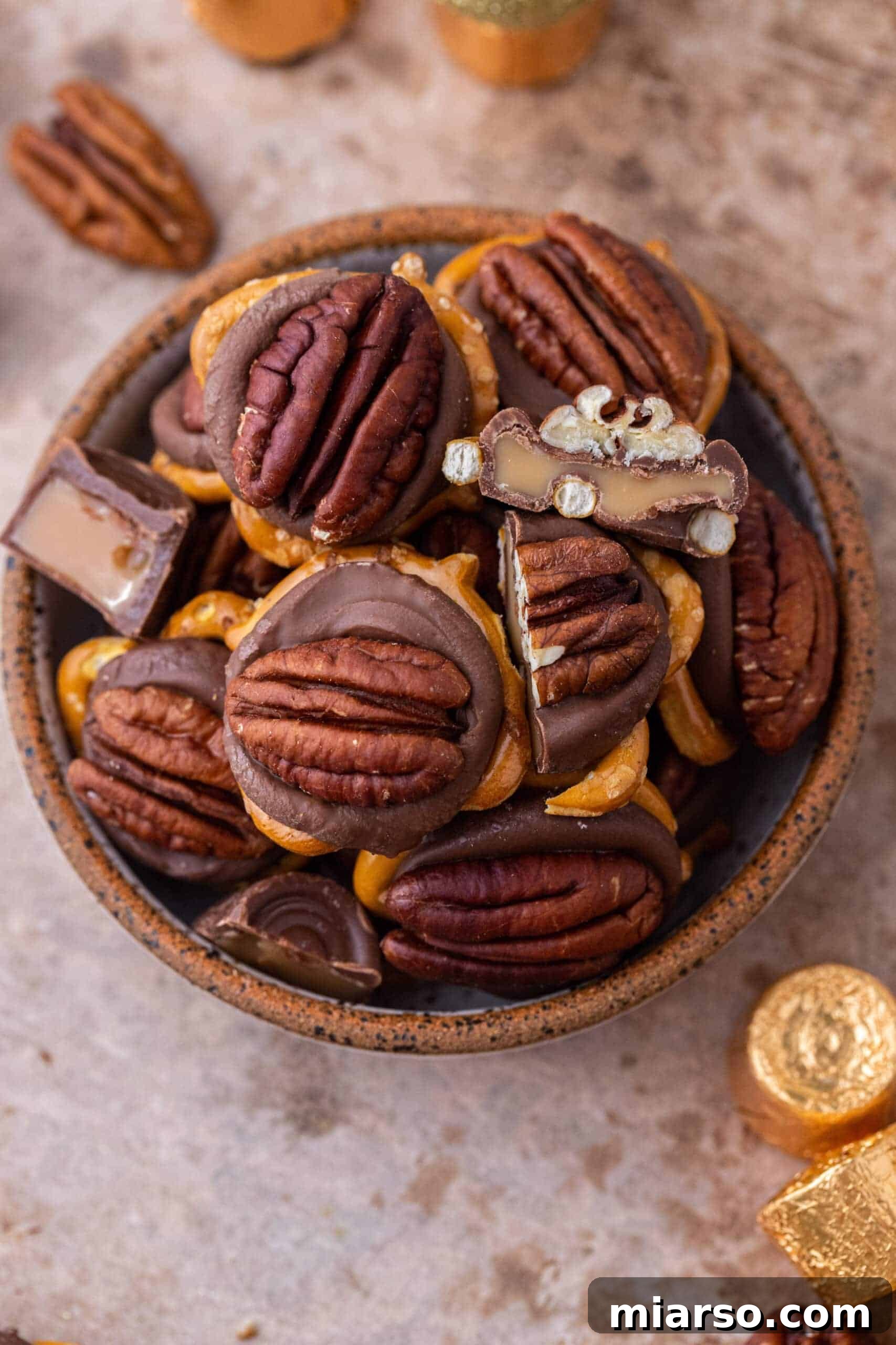 Rolo Pretzel turtles
