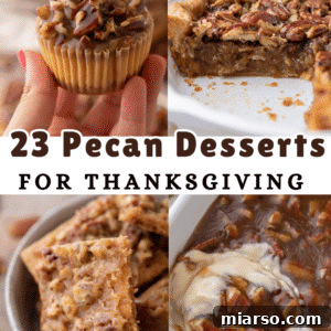 Collection of Pecan Desserts for Thanksgiving