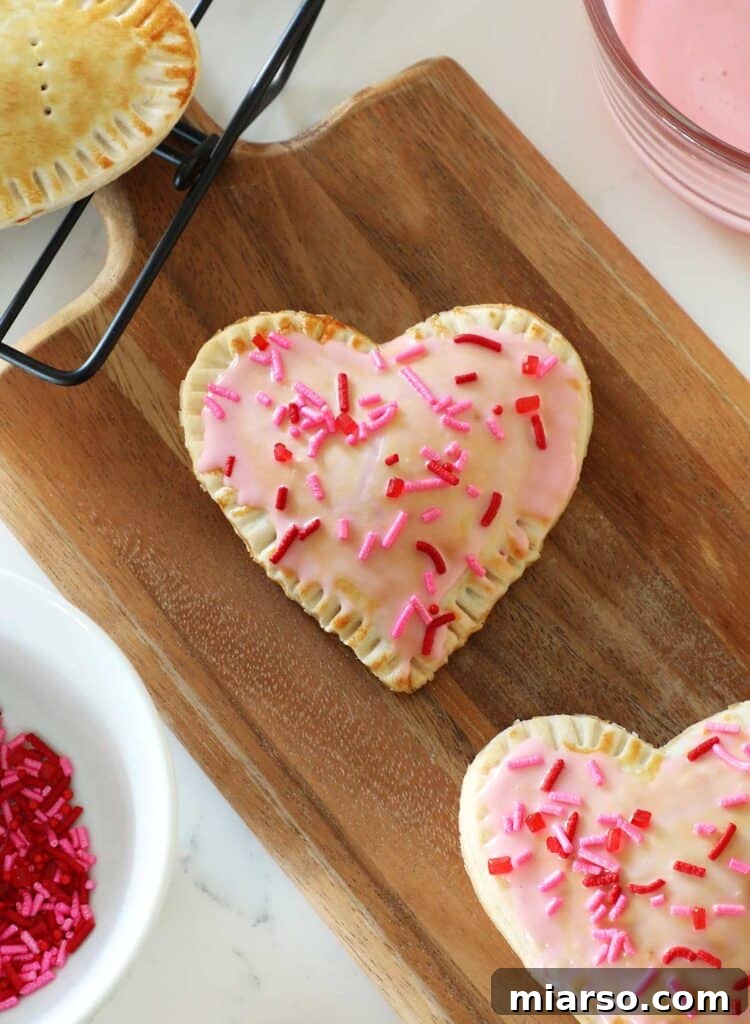 Heart Pop-Tarts, a sweet Valentine's Day treat