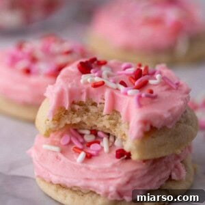 Ultimate Valentine Frosted Sugar Cookies 15 Valentine's Day Frosted Sugar Cookies