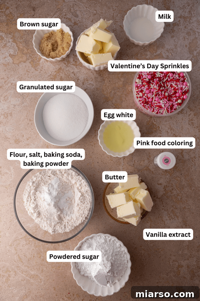 Ingredients on the counter