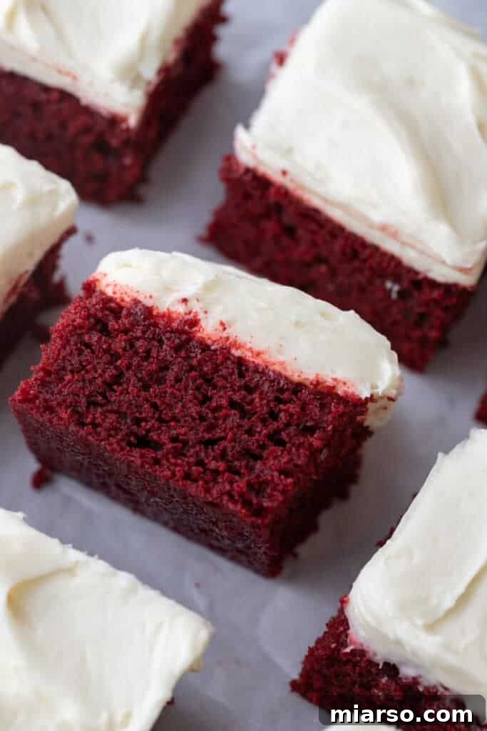 a red velvet snack cake recipe on its side amongst others
