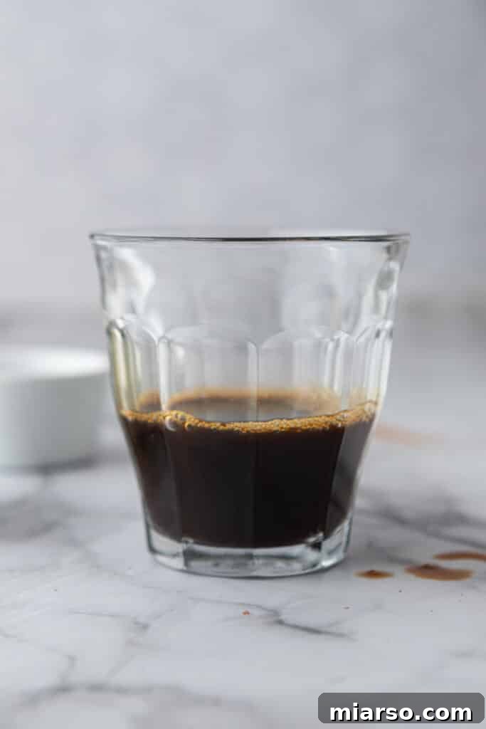 The Ultimate Einspanner Coffee with Velvety Whipped Cream 5 espresso in a glass cup