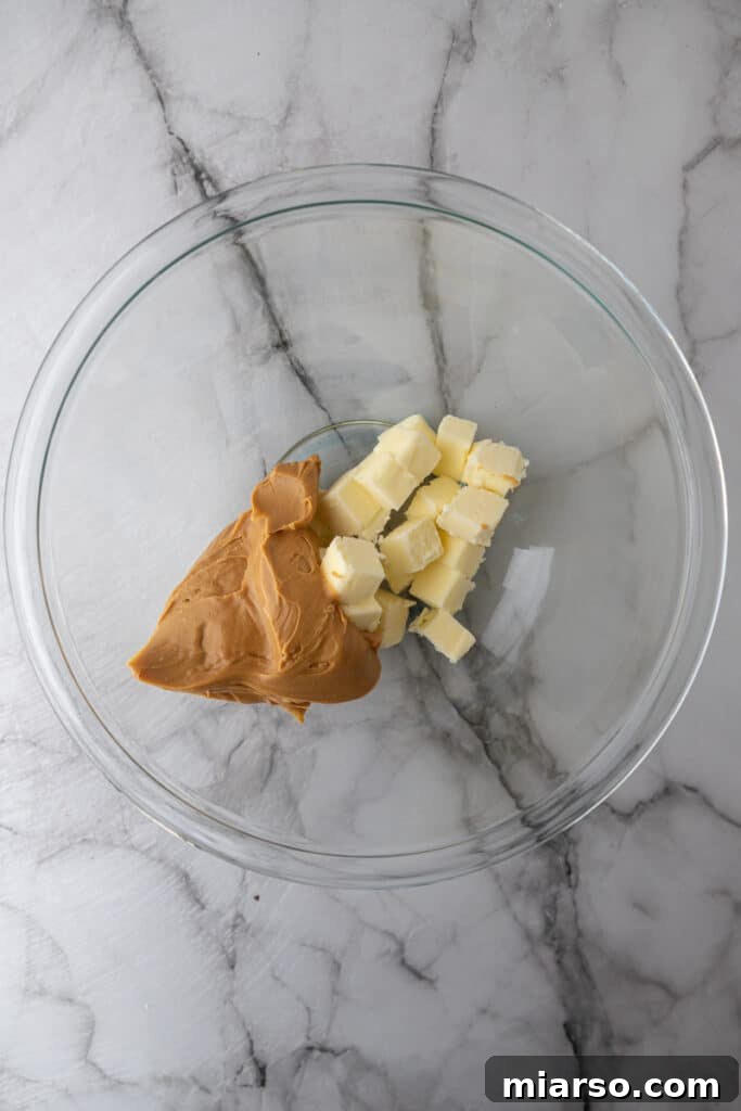 unmixed ingredients in a bowl