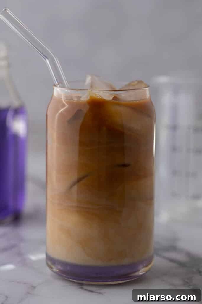 Homemade Starbucks Iced Lavender Oatmilk Latte 6 Starbucks Iced Lavender Oatmilk Latte