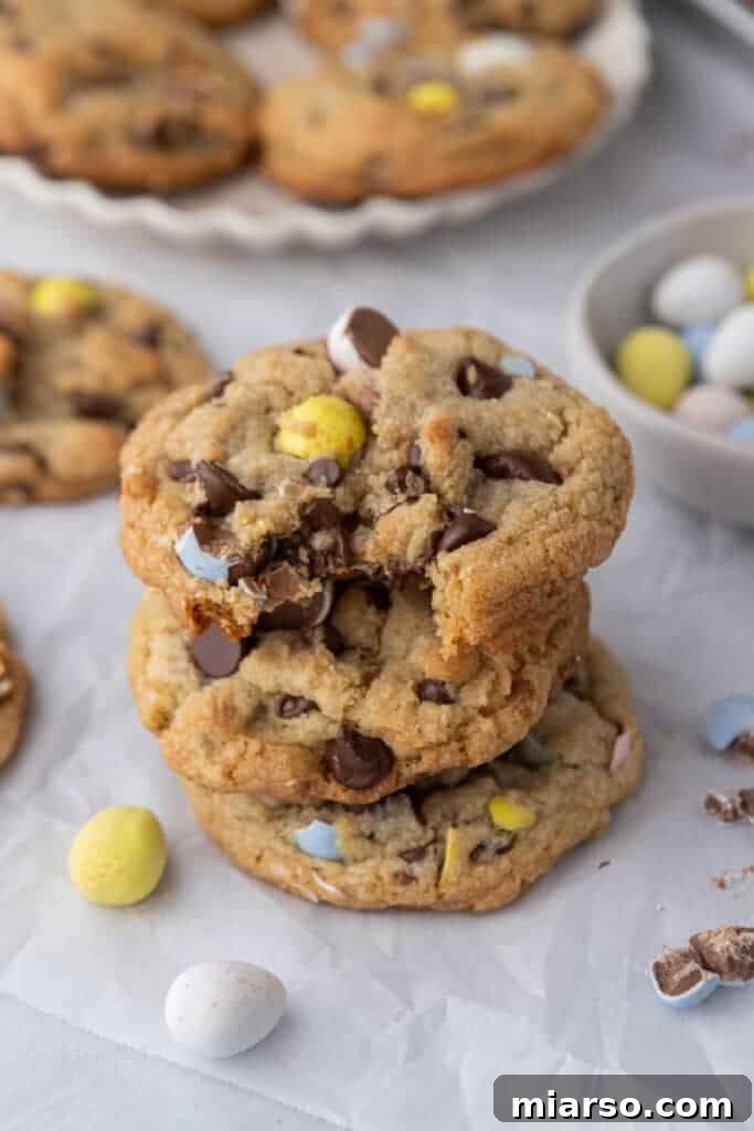 multiple cadbury cookies stacked  on top of each other