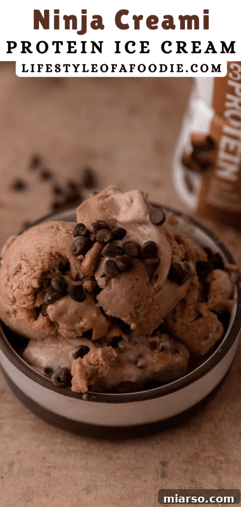 Elevate Your Protein Ninja Creami Ice Cream Perfection 10 Creamy Ninja Creami Protein Ice Cream close-up