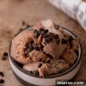 Elevate Your Protein Ninja Creami Ice Cream Perfection 8 Ninja Creami protein ice cream in a bowl