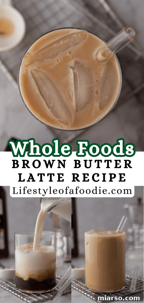 Whole Foods Brown butter Latte Recipe 