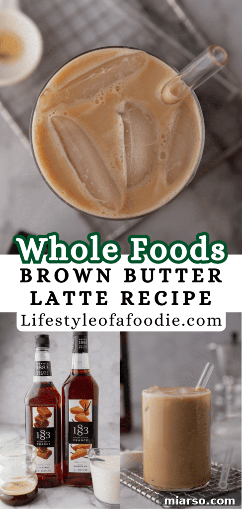 Whole Foods Brown butter Latte Recipe 