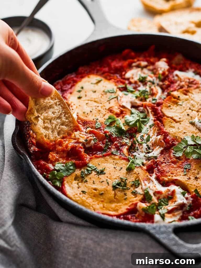 Vegan silken tofu shakshuka