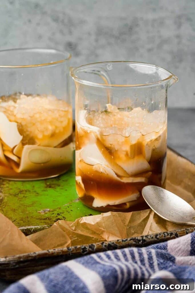 Taho dessert