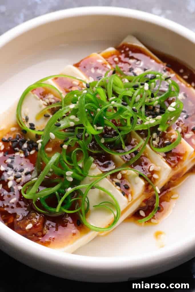 Spicy silken tofu recipe