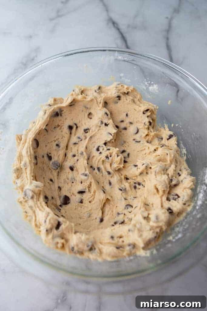 mixed ingredients in a bowl