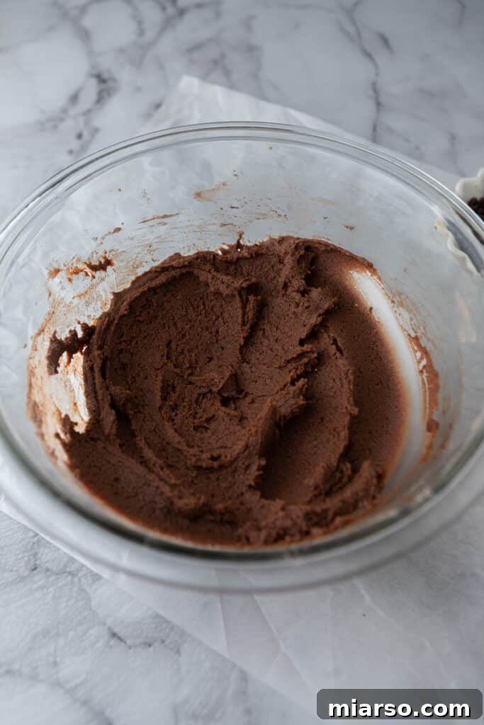 mixed ingredients in a bowl