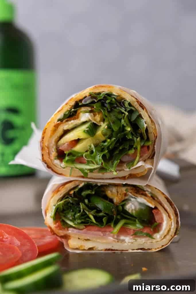 Viral Tiktok Cottage Cheese Wrap Recipe - A delicious and easy high-protein meal