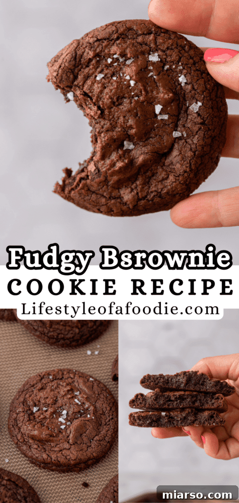 Brownie Cookies Recipe Brownie Cookies Recipe for Pinterest.