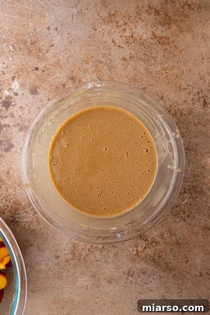 mixed ingredients in a bowl