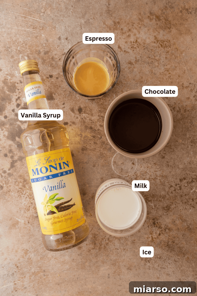 Ingredients on the counter