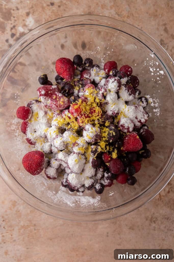 unmixed ingredients in a bowl