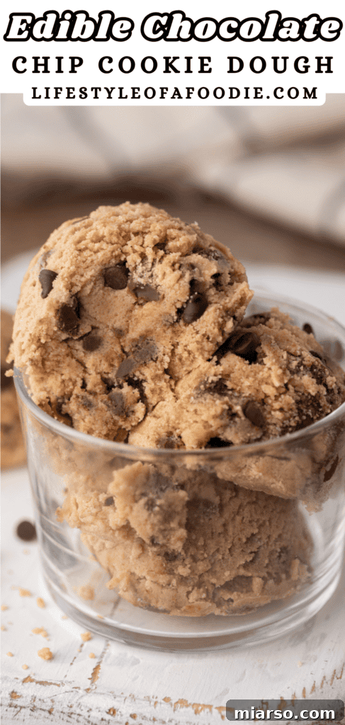 Perfect No Bake Chocolate Chip Cookie Dough 16 Brown Buter Edible Chocolate Chip Cookie Dough