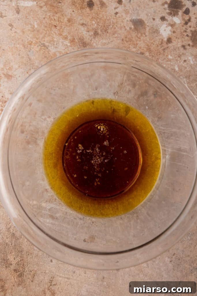 unmixed ingredients in a bowl