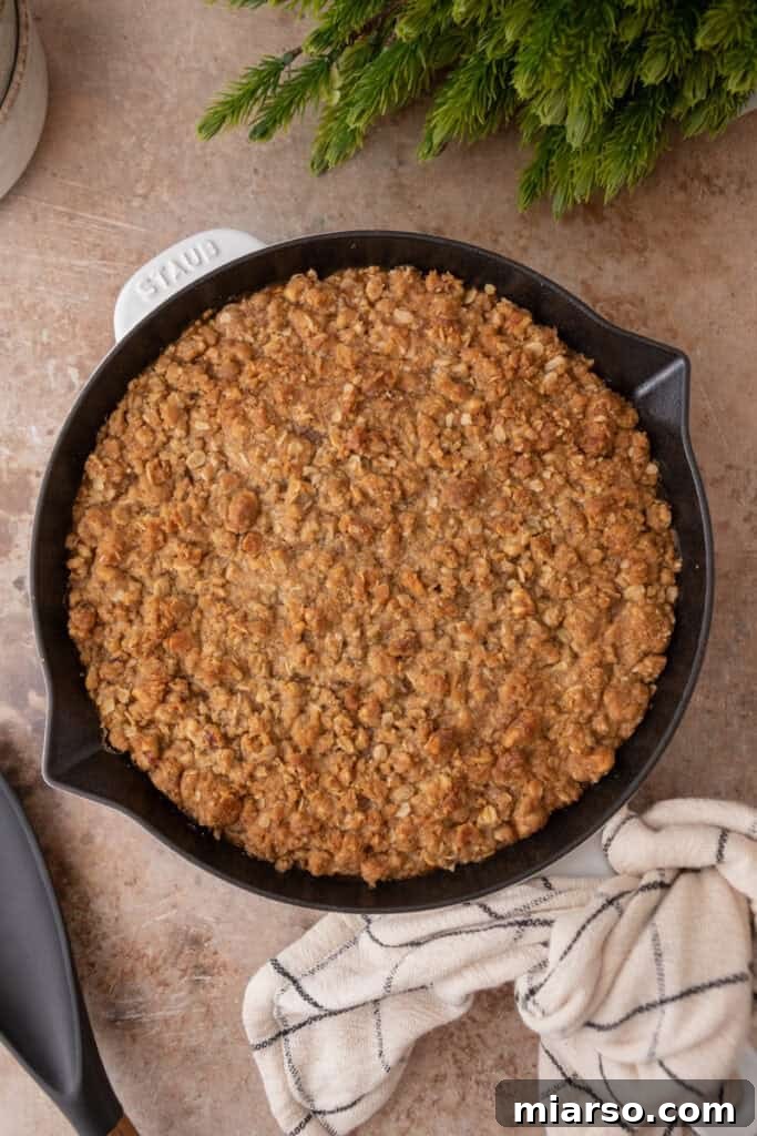 baked dessert in a skillet