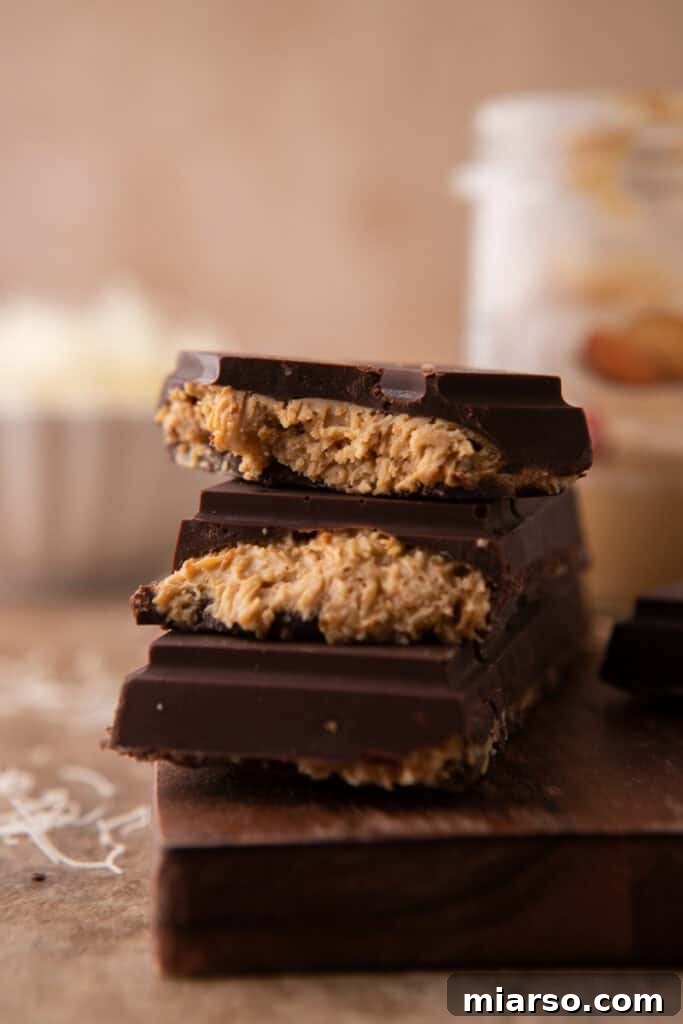 dubai pistachio chocolate bar recipe stacked on top of each other