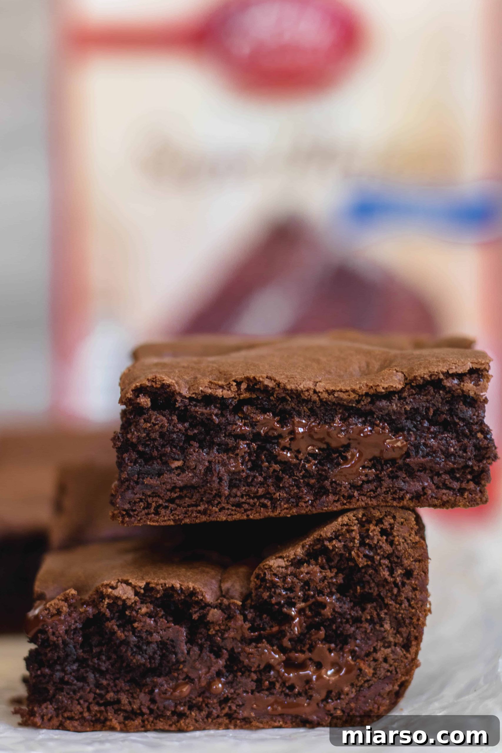 Sweet Serenity: 20 Baking Recipes for Stress Relief 12 Chocolate cake mix brownies with chocolate centers