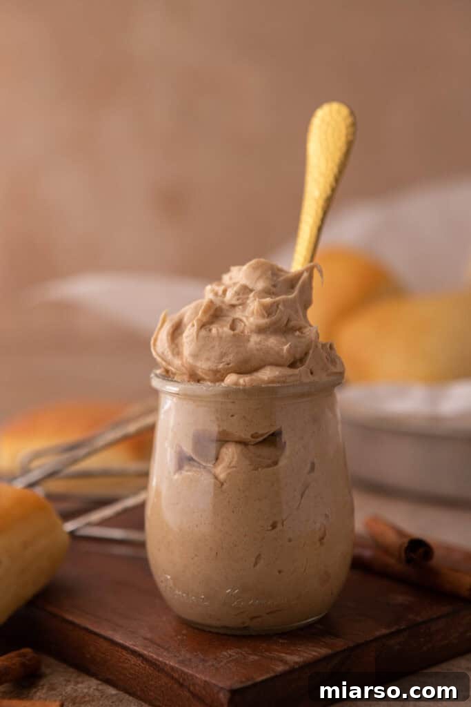texas roadhouse cinnamon butter in a cup