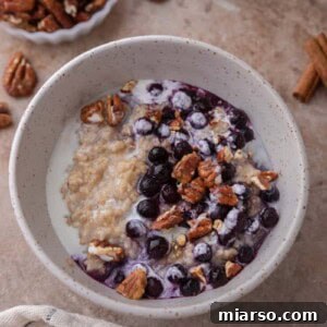 How to make steelcut oats in an instant pot, perfectly cooked and ready to serve.