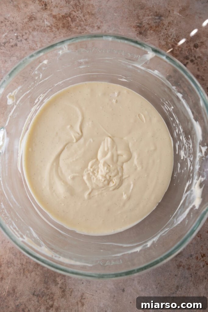 mixed ingredients in a bowl